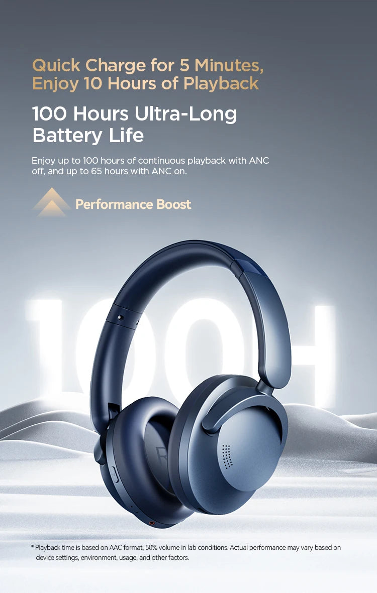 1MORE SonoFlow Pro Bluetooth Headphones Wireless Headsets Hi-Res ANC  flash-sale penetration items electronics